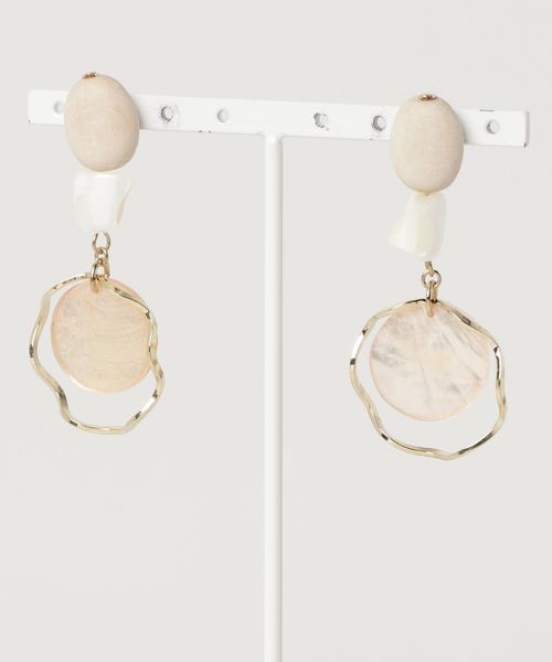 JACK & MARIE（ジャックアンドマリー）の「JACK & MARIE Design Earrings TypeB (ジャックアンドマリー デザインピアスB)（ピアス（両耳用）・レディース・ホワイト系その他/アイボリー/ブラック/ブラウン/ゴールド/グレー/シルバー・ONE SIZE）」の22枚目の写真