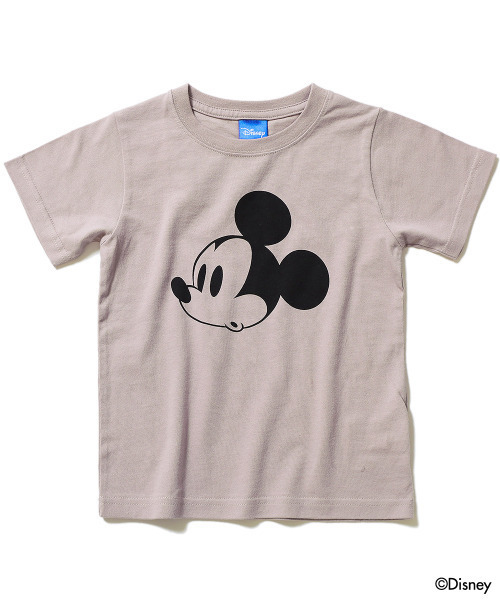devirock(デビロック)の「Disney ミッキー柄Tシャツ(Tシャツ/カットソー・キッズ・パープル系その他/ベージュ/ダークベージュ/ラベンダー/ホワイト/オフホワイト/スミクロ・80cm/140cm/110cm/100cm/120cm/150cm/130cm/90cm/160cm)」の22枚目の写真