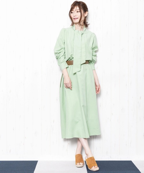 ボウタイワンピース ワンピース Mili An Deni ミリアンデニ のファッション通販 Zozotown