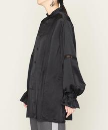ASTRAET | ＜ASTRAET（アストラット）＞サテン ピンタック レース ブラウス(シャツ/ブラウス)