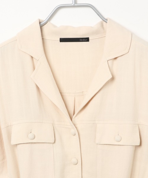 Heather（ヘザー）の「アサコンサファリロンパース　887112（つなぎ/オールインワン・レディース・ブラック/ライトベージュ/グリーン系その他4・FREE）」の9枚目の写真