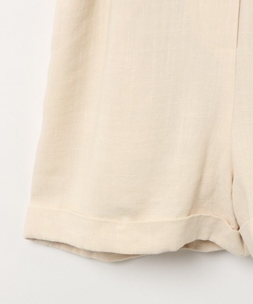 Heather（ヘザー）の「アサコンサファリロンパース　887112（つなぎ/オールインワン・レディース・ブラック/ライトベージュ/グリーン系その他4・FREE）」の11枚目の写真