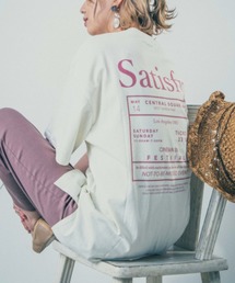 WEGO/【WEB限定】バックプリントロゴビッグシルエットTシャツ
