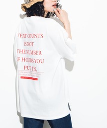 WEGO | WEGO/＊2020夏＊バックプリントロゴビッグシルエットTシャツ(Tシャツ/カットソー)