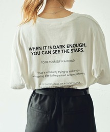 WEGO | WEGO/【WEB限定】バックプリントロゴビッグシルエットTシャツ(Tシャツ/カットソー)