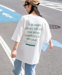 WEGO | WEGO/バックプリントロゴビッグシルエットTシャツ(Tシャツ/カットソー)