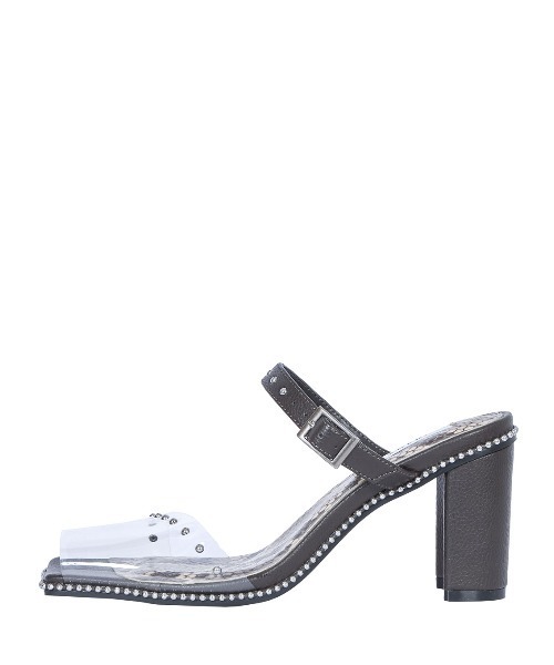 Ameri(アメリ)の「CLEAR STUDS MULE(サンダル・レディース・ホワイト/アッシュブラウン・SMALL/MEDIUM/LARGE)」の14枚目の写真