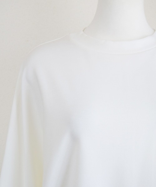 Marient（マリエント）の「袖ボタンポンチプルオーバー（Tシャツ/カットソー・レディース・ホワイト/ブラック/ベージュ・FREE）」の13枚目の写真