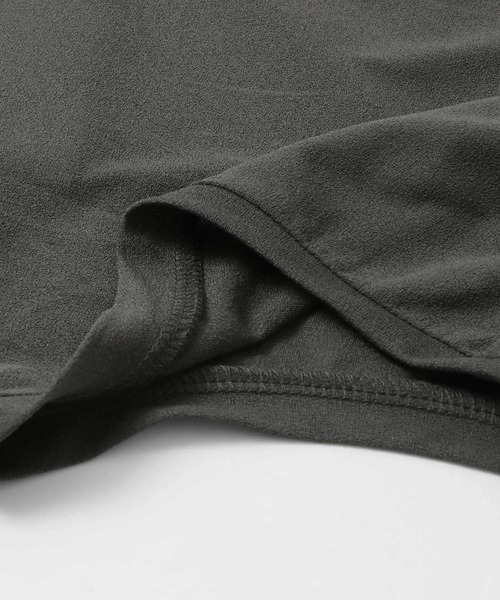 LAATO(ラート)の「FRINGE T-SHIRTS(Tシャツ/カットソー・レディース・チャコールグレー/ブラウン/オフホワイト・FREE)」の9枚目の写真