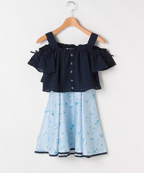 pom ponette junior（ポンポネットジュニア）の「【SWIM】UVケア 透け  