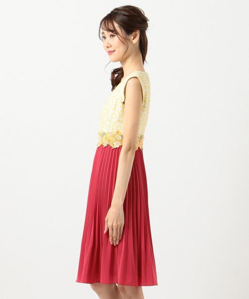新品タグつき TOCCA♡洗える ＳＰＲＩＮＧ　ＢＯＵＱＵＥＴ　ピンク0 ドレス 洗える】BOUQUET OF PINK ドレス / TOCCA | ファッション通販