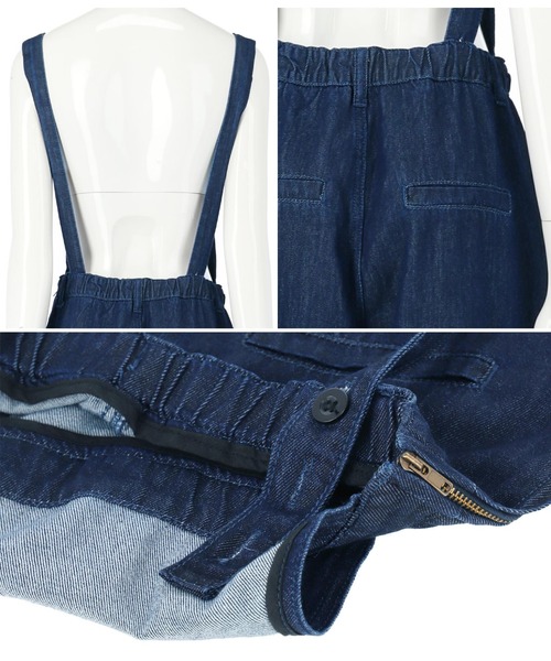 Mimpi アナップミンピ のファッション デニムサロペット サロペット オーバーオール Anap Anap セール