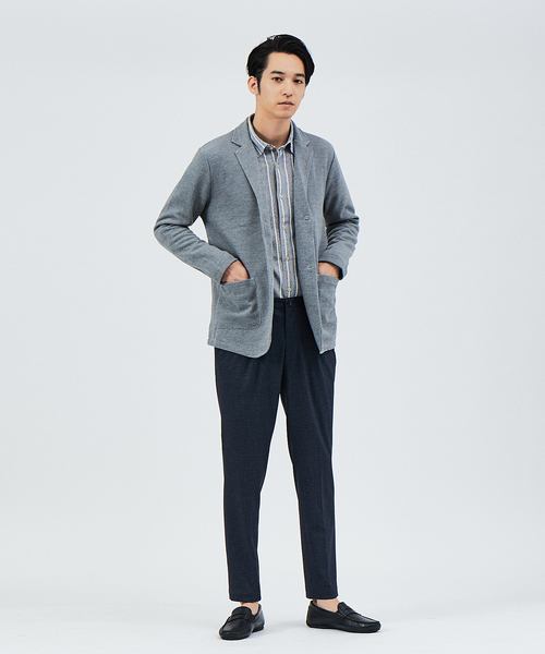 ABAHOUSE（アバハウス）の「Circle Mova ポンチ ツイルプリントパンツ（その他パンツ・メンズ・ネイビー/ブラウン/グレー・44/46/48/50）」の5枚目の写真