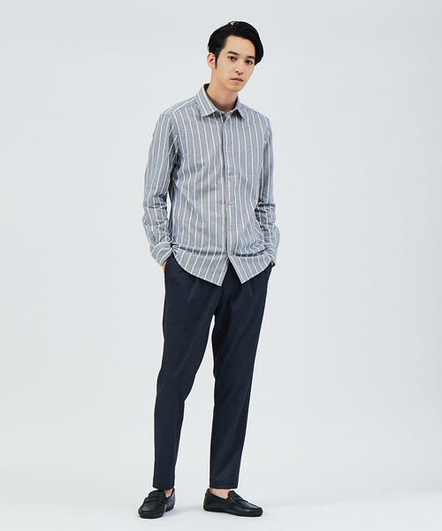 ABAHOUSE（アバハウス）の「Circle Mova ポンチ ツイルプリントパンツ（その他パンツ・メンズ・ネイビー/ブラウン/グレー・44/46/48/50）」の6枚目の写真