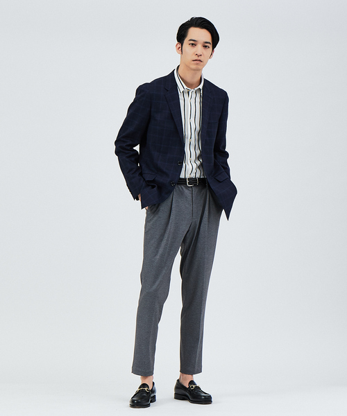 ABAHOUSE（アバハウス）の「Circle Mova ポンチ ツイルプリントパンツ（その他パンツ・メンズ・ネイビー/ブラウン/グレー・44/46/48/50）」の16枚目の写真