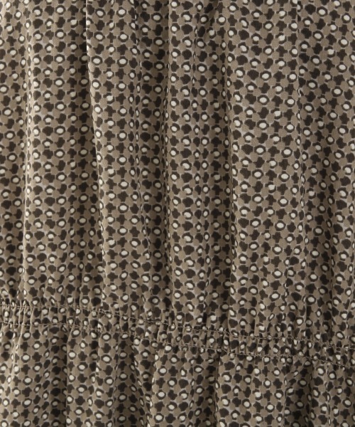 LOWRYS FARM(ローリーズファーム)の「シャーリングキカドットワンピース 919388(ワンピース・レディース・グリーン/ブラック/ブラウン・FREE)」の21枚目の写真