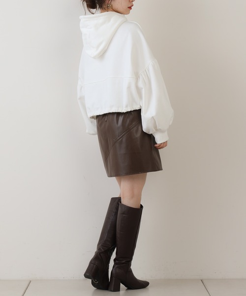 Chico（チコ）の「ボリューム袖フードパーカー（パーカー）」 - WEAR