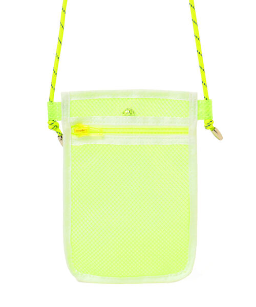 Ray BEAMS（レイビームス）の「CONTROL FREAK × Ray BEAMS / 別注 チュール サコッシュ（ショルダーバッグ・レディース・ライトブルー/イエロー/レッド/ブラック・ONE SIZE）」の11枚目の写真