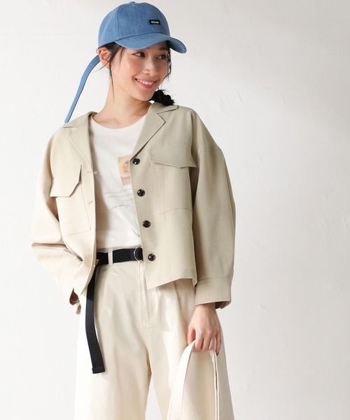 Honeys（ハニーズ）の「ミリタリージャケット（ミリタリージャケット