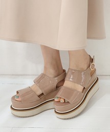 one after another NICE CLAUP | 厚底ライン入りサンダル(サンダル)