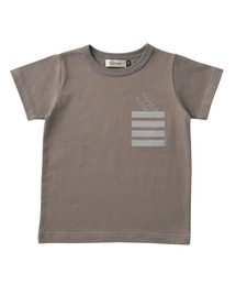 D.fesense | 昆虫ポケットプリントT(Tシャツ/カットソー)