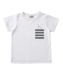 D.fesense | 昆虫ポケットプリントT(Tシャツ/カットソー)