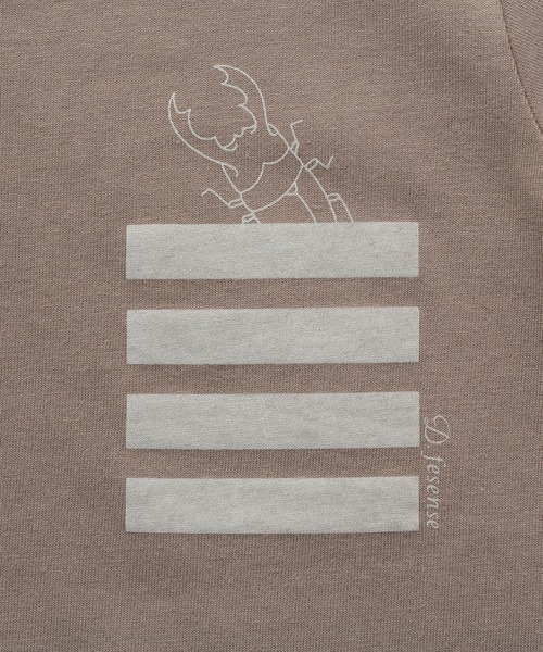 D.fesense(ディーフェセンス)の「昆虫ポケットプリントT(Tシャツ/カットソー・キッズ・グレー/オフホワイト・90cm/110cm/100cm/80cm)」の6枚目の写真
