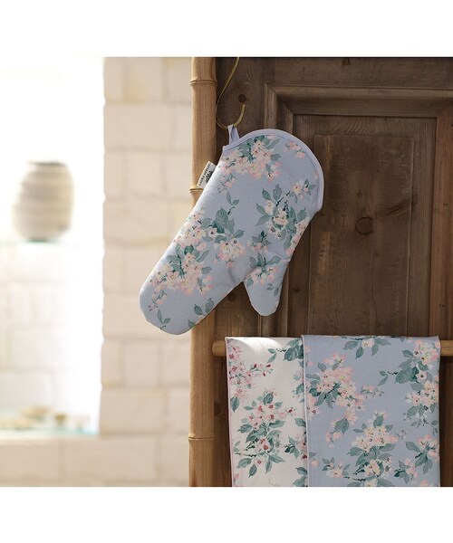 セール】フローラルキッチンミトングローブ（エプロン）｜LAURA