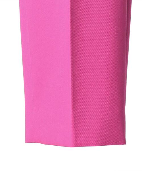 Drawer コットンツイルベーシックパンツ ピンク 36 日本製