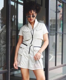 JORDAN BRAND（ジョーダンブランド）の「JORDAN BRAND WOMENS  HEATWAVE FLIGHTSUIT / ジョーダン ブランド ヒートウェーブ フライト スーツ / NIKE【SP】（つなぎ/オールインワン）」