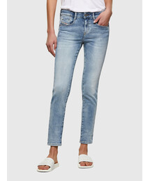 DIESEL | DIESEL SS21 ジョグジーンズ レディース スリム インディゴブルー デニム(デニムパンツ)