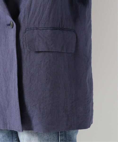 セール】IENA LA BOUCLE 麻シーチング ショールジャケット