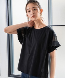 Andemiu | 【WEB限定】ソデフハクキリカエカットソー948045(Tシャツ/カットソー)