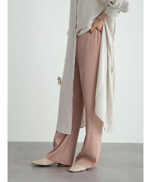 earth music&ecology（アースミュージックアンドエコロジー）の「ストレートプリーツカットパンツ ＊（その他パンツ・レディース・モカ/ピンクベージュ/その他8・FREE）」の19枚目の写真