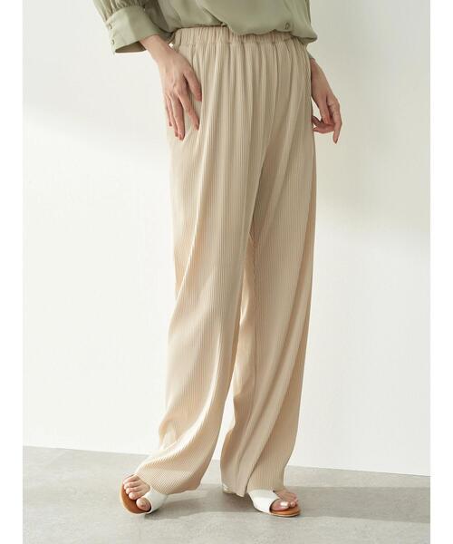 earth music&ecology（アースミュージックアンドエコロジー）の「ストレートプリーツカットパンツ ＊（その他パンツ・レディース・モカ/ピンクベージュ/その他8・FREE）」の22枚目の写真