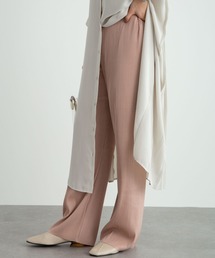 ストレートプリーツカットパンツ ＊