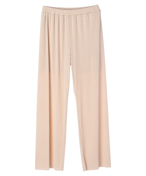 earth music&ecology（アースミュージックアンドエコロジー）の「ストレートプリーツカットパンツ ＊（その他パンツ・レディース・モカ/ピンクベージュ/その他8・FREE）」の6枚目の写真