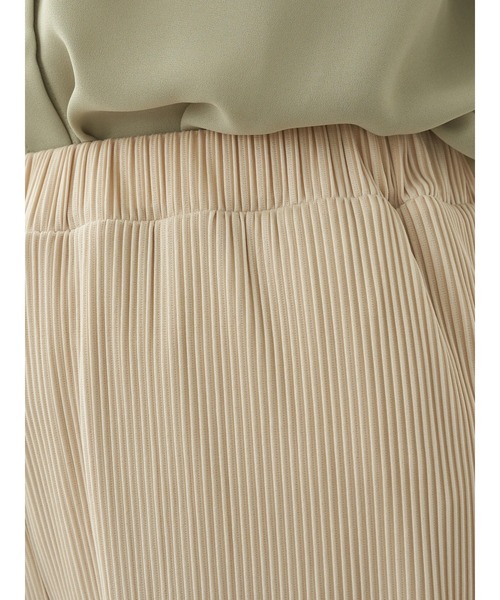 earth music&ecology（アースミュージックアンドエコロジー）の「ストレートプリーツカットパンツ ＊（その他パンツ・レディース・モカ/ピンクベージュ/その他8・FREE）」の16枚目の写真