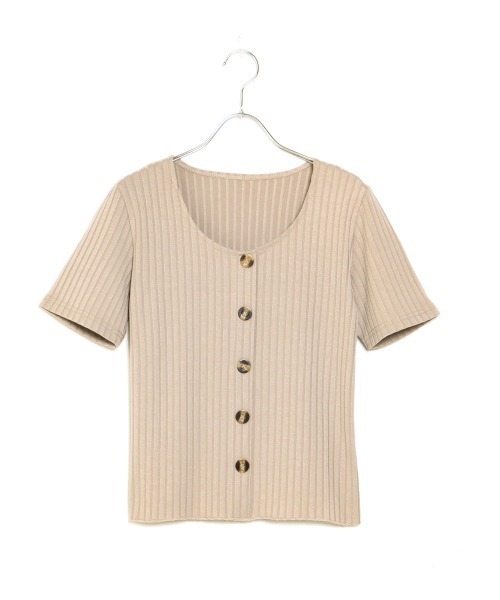 Bab(バブ)の「【WEB限定】裾メロウベーシックワイドリブTOPS(Tシャツ/カットソー・レディース・ブラック/ブルー/アイボリー/モカ/グレー系その他・FREE)」の16枚目の写真