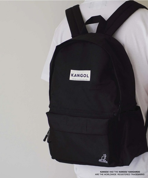KANGOL（カンゴール）の「【 KANGOL / カンゴール 】 シンプル バックパック（バックパック/リュック・レディース・ベージュ/グレー/ブラック・FREE）」の2枚目の写真