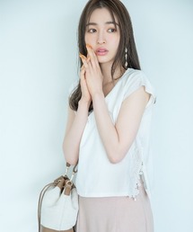 WILLSELECTION | フラワースリットＴシャツ(Tシャツ/カットソー)