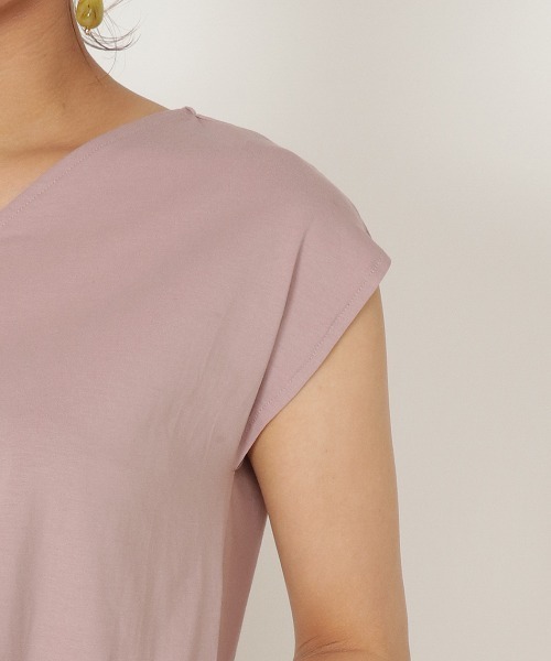 WILLSELECTION（ウィルセレクション）の「フラワースリットＴシャツ（Tシャツ/カットソー・レディース・オフホワイト/ブラウン/ブラック・MEDIUM）」の18枚目の写真