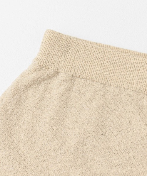 URBAN RESEARCH（アーバンリサーチ）の「ラップ風ニットスカート（スカート・レディース・グリーン/アイボリー・FREE）」の9枚目の写真