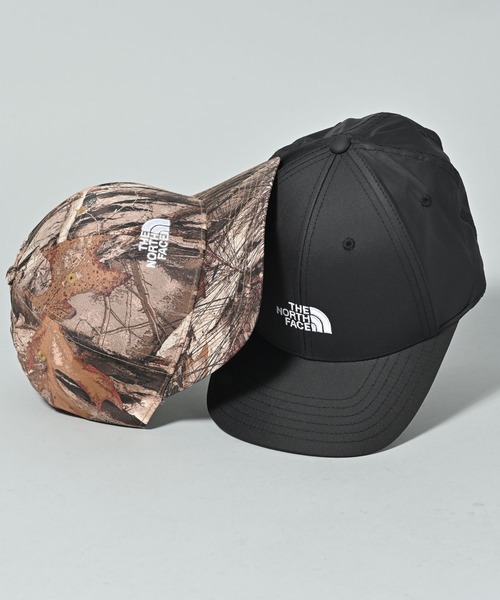 THE NORTH FACE（ザノースフェイス）の「THE NORTH FACE (ザ・ノース フェイス) 66 Classic Tech Ball Cap キャップ（キャップ・レディース・ブラック/タン・FREE）」の9枚目の写真