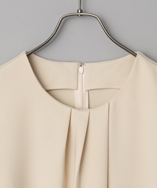 CIAOPANIC(チャオパニック)の「【SCENE by ciaopanic/シーン バイ チャオパニック】ショート丈オールインワン/WEB・一部店舗限定(つなぎ/オールインワン・レディース・ブラック/グリーン/アイボリー・FREE)」の5枚目の写真