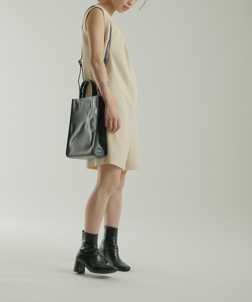 CIAOPANIC(チャオパニック)の「【SCENE by ciaopanic/シーン バイ チャオパニック】ショート丈オールインワン/WEB・一部店舗限定(つなぎ/オールインワン・レディース・ブラック/グリーン/アイボリー・FREE)」の20枚目の写真