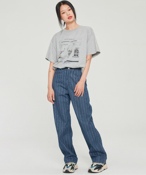 ROMANTIC CROWN（ロマンティッククラウン）の「【ROMANTIC CROWN】CONSTELLATION TEE / ロマンティッククラウン  コンステレーション グラフィック Tシャツ（Tシャツ/カットソー・メンズ・ネイビー/グレー/ホワイト・LARGE/SMALL/MEDIUM）」の18枚目の写真