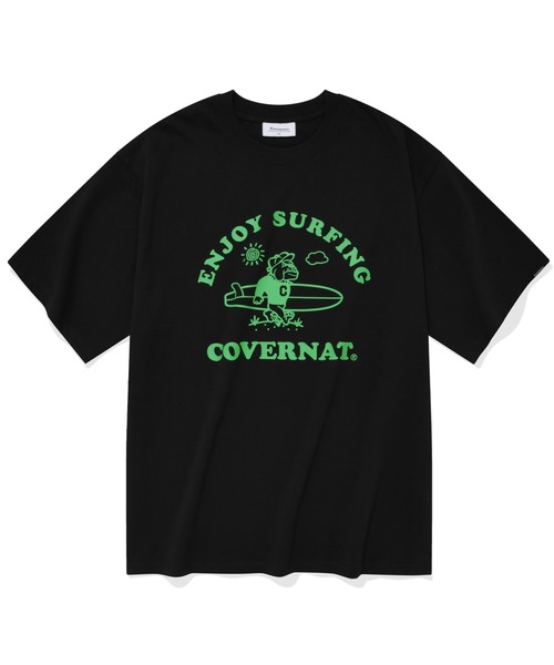 COVERNATのCool Cotton Vacation Graphic Tee 全2色 COVERNAT（カバーナット）の「【COVERNAT】COOL COTTON ENJOY