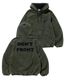 XLARGE | Lee OVERDYED DENIM HOODED JACKET(ブルゾン)