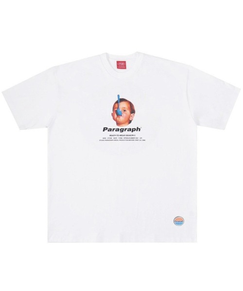 Paragraph(パラグラフ)の「Paragraph-SSTEE【NO.09】/パラグラフ キッズプリント 半袖Tシャツ(Tシャツ/カットソー・メンズ・ホワイト/チャコールグレー/グリーン/バイオレット・FREE)」の17枚目の写真